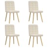 Chaises à manger lot de 4 Lin 