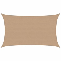 Voile d'ombrage 160 g/m² Taupe 5x8 m PEHD 