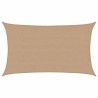 Voile d'ombrage 160 g/m² Taupe 5x8 m PEHD 