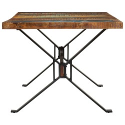 Table à manger 180x90x73 cm bois massif de récupération 