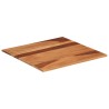 Dessus de table bois massif d'acacia 15-16 mm 60x60 cm 