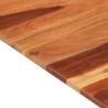 Dessus de table bois massif d'acacia 15-16 mm 60x60 cm 