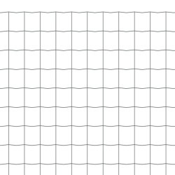 Clôture euro Acier 10 x 0,8 m Gris  