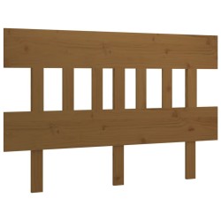 Tête de lit Marron miel 138,5x3x81 cm Bois massif de pin 
