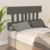 Tête de lit Gris 138,5x3x81 cm Bois massif de pin 