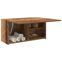 Armoire murale de bain vieux bois 60x25x30 cm bois d'ingénierie 