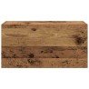 Armoire murale de bain vieux bois 60x25x30 cm bois d'ingénierie 