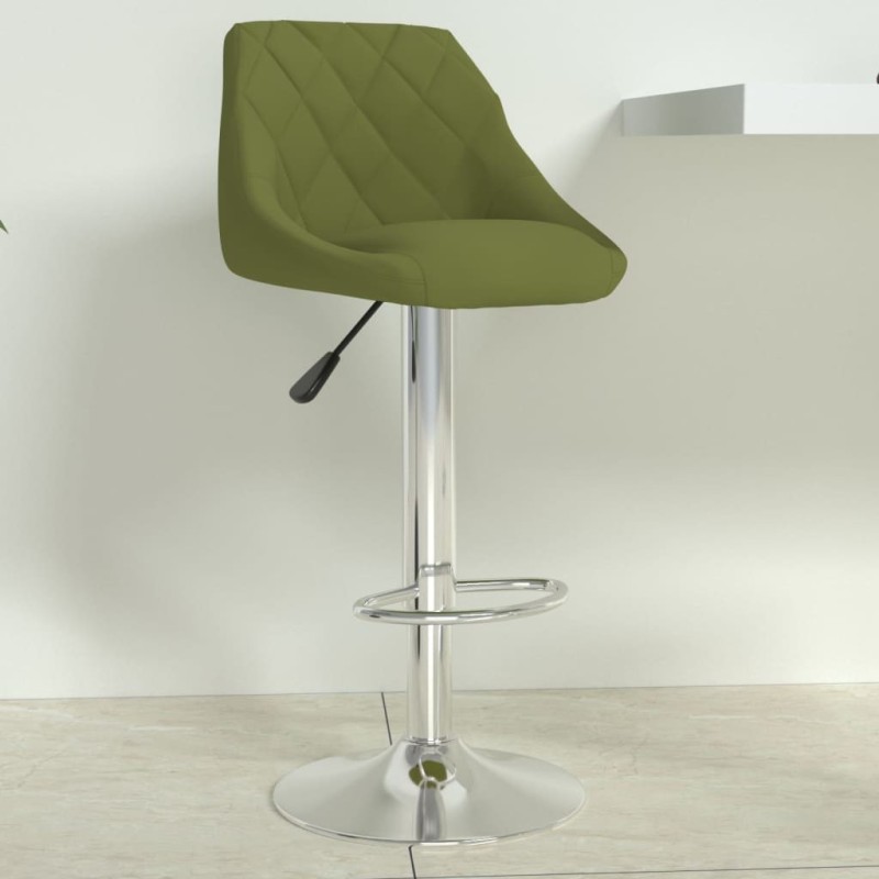 Tabouret de bar Vert clair Velours Tabouret de bar Vert clair Velours