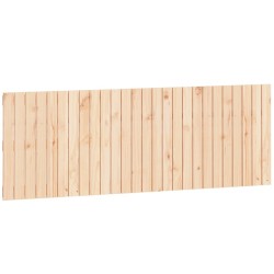 Tête de lit murale 166x3x60 cm Bois massif de pin 