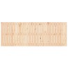 Tête de lit murale 166x3x60 cm Bois massif de pin 