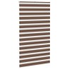 Store zèbre marron 130x230cm largeur du tissu 125,9cm polyester 