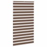 Store zèbre marron 130x230cm largeur du tissu 125,9cm polyester 
