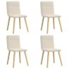 Chaises à manger lot de 4 Lin 