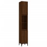 Ensemble de meubles de salle de bain 3 pcs Chêne marron 