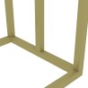 Porte-serviettes sur pied Doré 48x24x79 cm Fer 