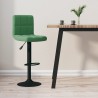 Tabouret de bar Vert foncé Velours 