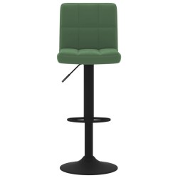 Tabouret de bar Vert foncé Velours 