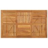 Table de jardin 150x90x75 cm Bois d'acacia solide 