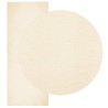 Tapis HUARTE à poils courts doux et lavable crème 80x200 cm 