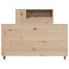 Cadre de lit sans matelas 90x190 cm bois de pin massif 