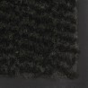 Paillassons rectangulaires 2 pcs 60 x 90 cm Noir 