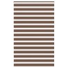 Store zèbre marron 140x230cm largeur du tissu 135,9cm polyester 