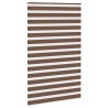 Store zèbre marron 140x230cm largeur du tissu 135,9cm polyester 
