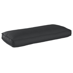 Coussin de palette pour siège/dossier Noir 120x50x12 cm en tissu Oxford 
