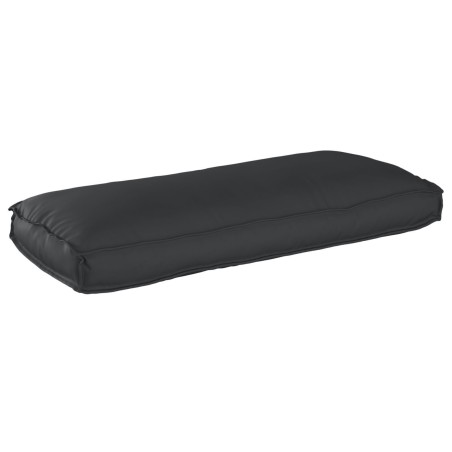 Coussin de palette pour siège/dossier Noir 120x50x12 cm en tissu Oxford 