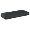 Coussin de palette pour siège/dossier Noir 120x50x12 cm en tissu Oxford 