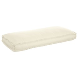 Coussin de palette pour siège/dossier Crème 120x50x12 cm Tissu oxford 