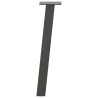Pieds de table basse 4 pièces Anthracite 42 cm Acier 