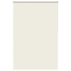 Store enrouleur occultant blanc cassé 165x210 cm largeur tissu 