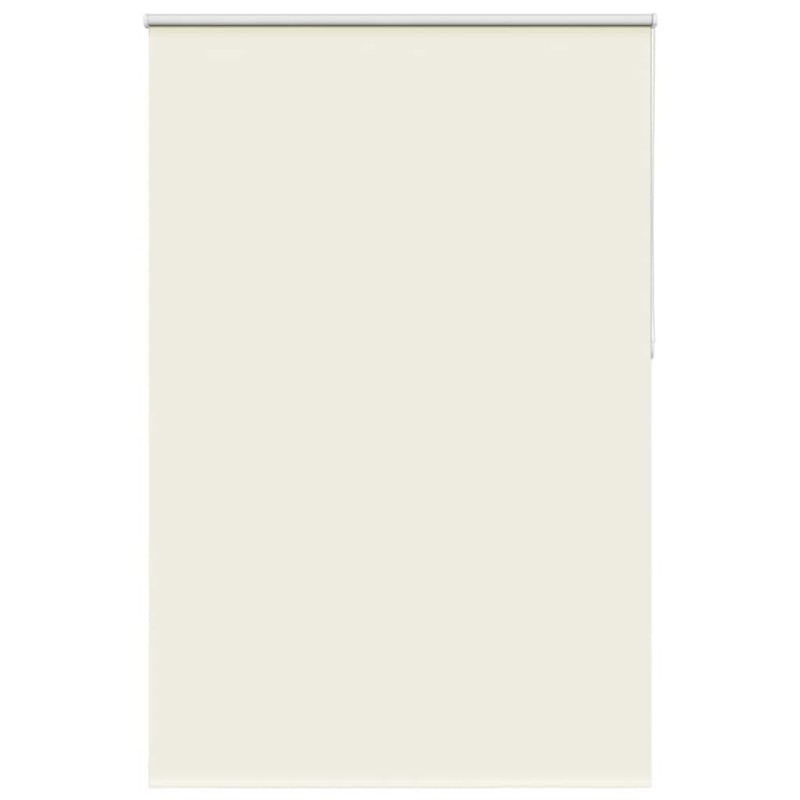 Store enrouleur occultant blanc cassé 165x210 cm largeur tissu 