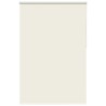 Store enrouleur occultant blanc cassé 165x210 cm largeur tissu 