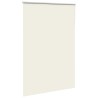 Store enrouleur occultant blanc cassé 165x210 cm largeur tissu 