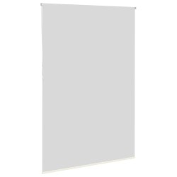 Store enrouleur occultant blanc cassé 165x210 cm largeur tissu 