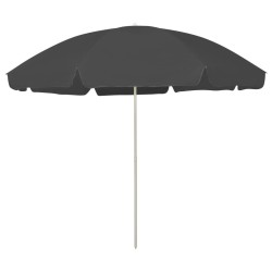 Parasol de plage anthracite 300 cm 