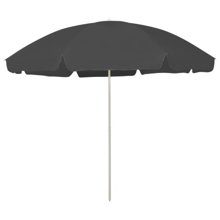 Parasol de plage anthracite 300 cm 