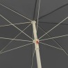 Parasol de plage anthracite 300 cm 