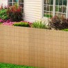 Clôture de jardin en roseau 500x100 cm 