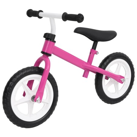Vélo d'équilibre roues de 9,5 pouces rose 