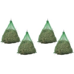 Filet à foin 4 pcs Rond 0,75 x 0,75 m PP 