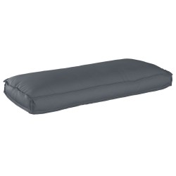 Coussin de palette pour siège/dossier Anthracite 120x50x12 cm Tissu Oxford 