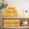 Serviettes de bain de qualité supérieure SOLUND 2 pcs doré 