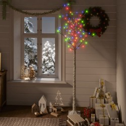 Sapin de Noël 180 LED colorées Saule 1,8 m Int/Ext 
