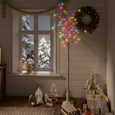 Sapin de Noël 180 LED colorées Saule 1,8 m Int/Ext 