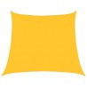 Voile d'ombrage 160 g/m² trapèze jaune 4/5x4 m PEHD 