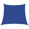 Voile d'ombrage 160 g/m² trapèze bleu 4/5x4 m PEHD 