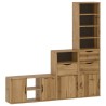 Meubles TV 4 pcs avec rangement ODDA bois de pin massif 